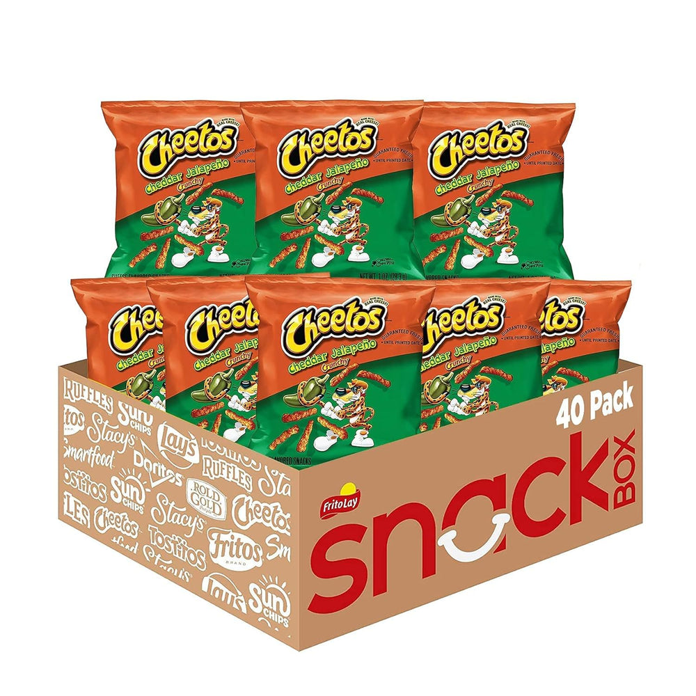 Cheetos frente del empaque mostrando el diseño y conveniencia