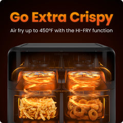 Chefman cestas desmontadas aptas para lavavajillas, limpieza rápida y sencilla