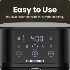 Chefman cesta antiadherente apta para lavavajillas simplificando limpieza