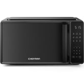 Chefman vista frontal encimera elegante y compacto beneficio ahorro espacio