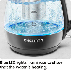 Chefman vista superior con tapa removible que facilita limpieza rápida