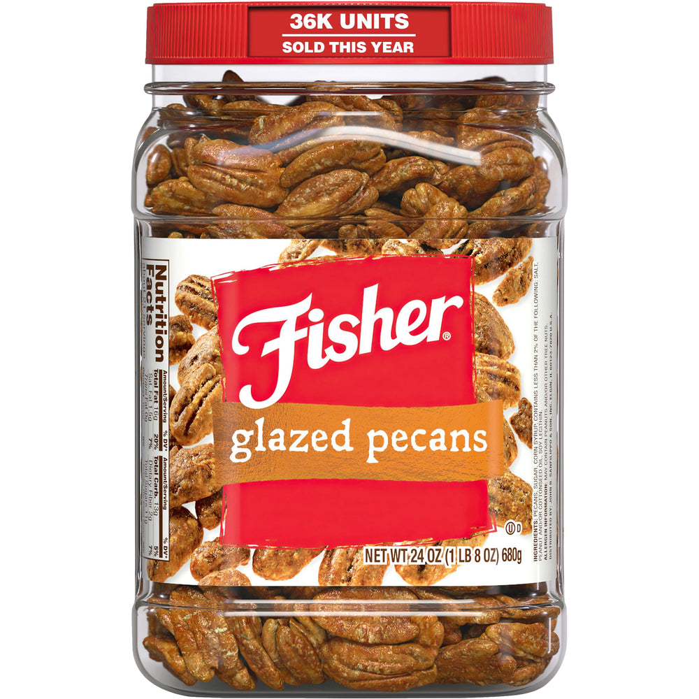 CHEF'S NATURALS Fisher envase frontal mostrando 24 oz y beneficio conservación