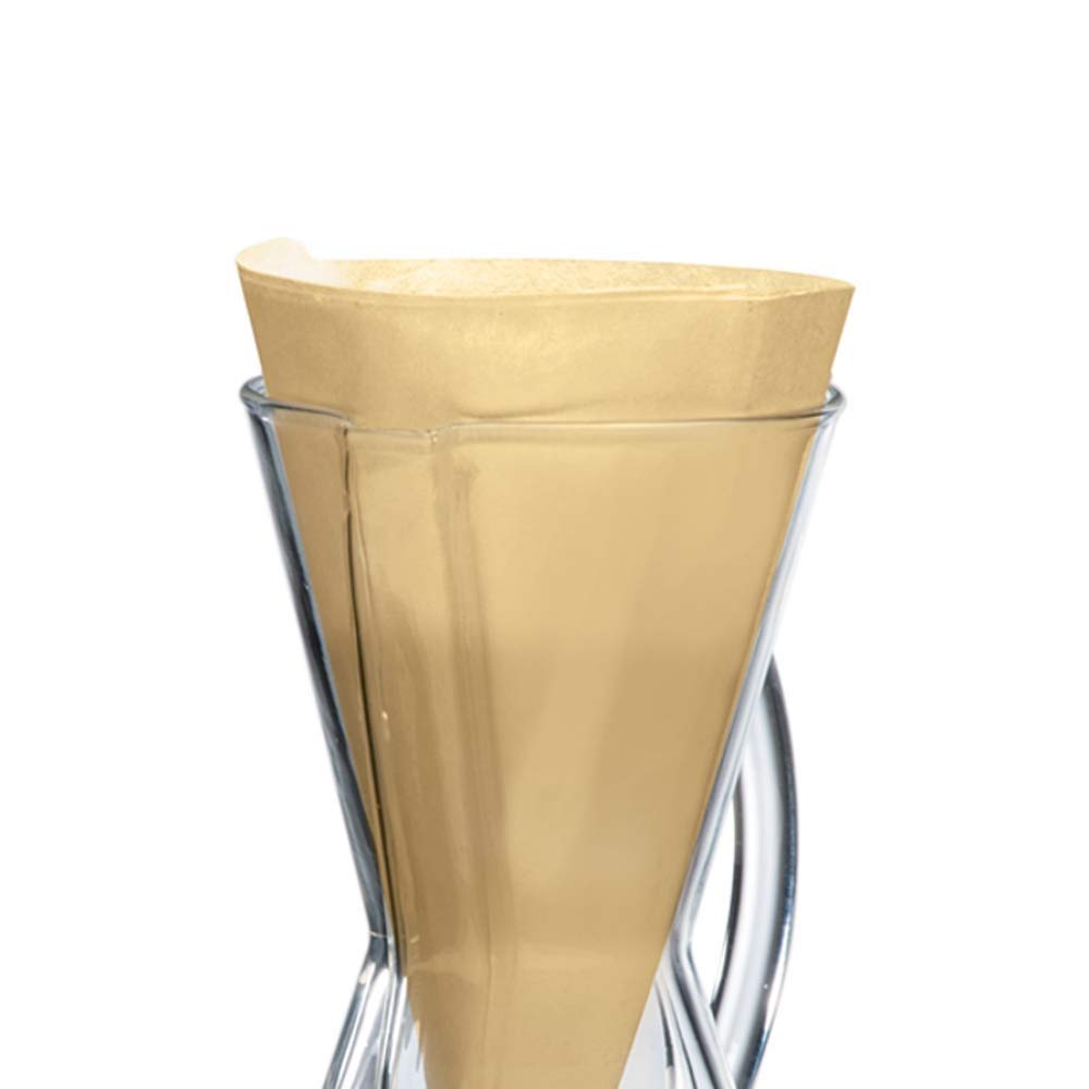 Chemex filtro FP-2N frente del empaque que garantiza repuestos duraderos