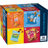 Chex Mix frente de caja variedad con porciones listas para llevar, práctico