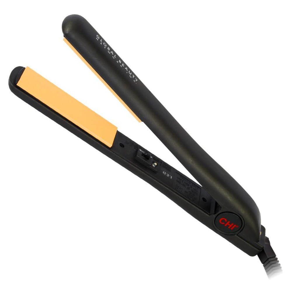 CHI plancha frontal mostrando diseño ergonómico y acabado profesional