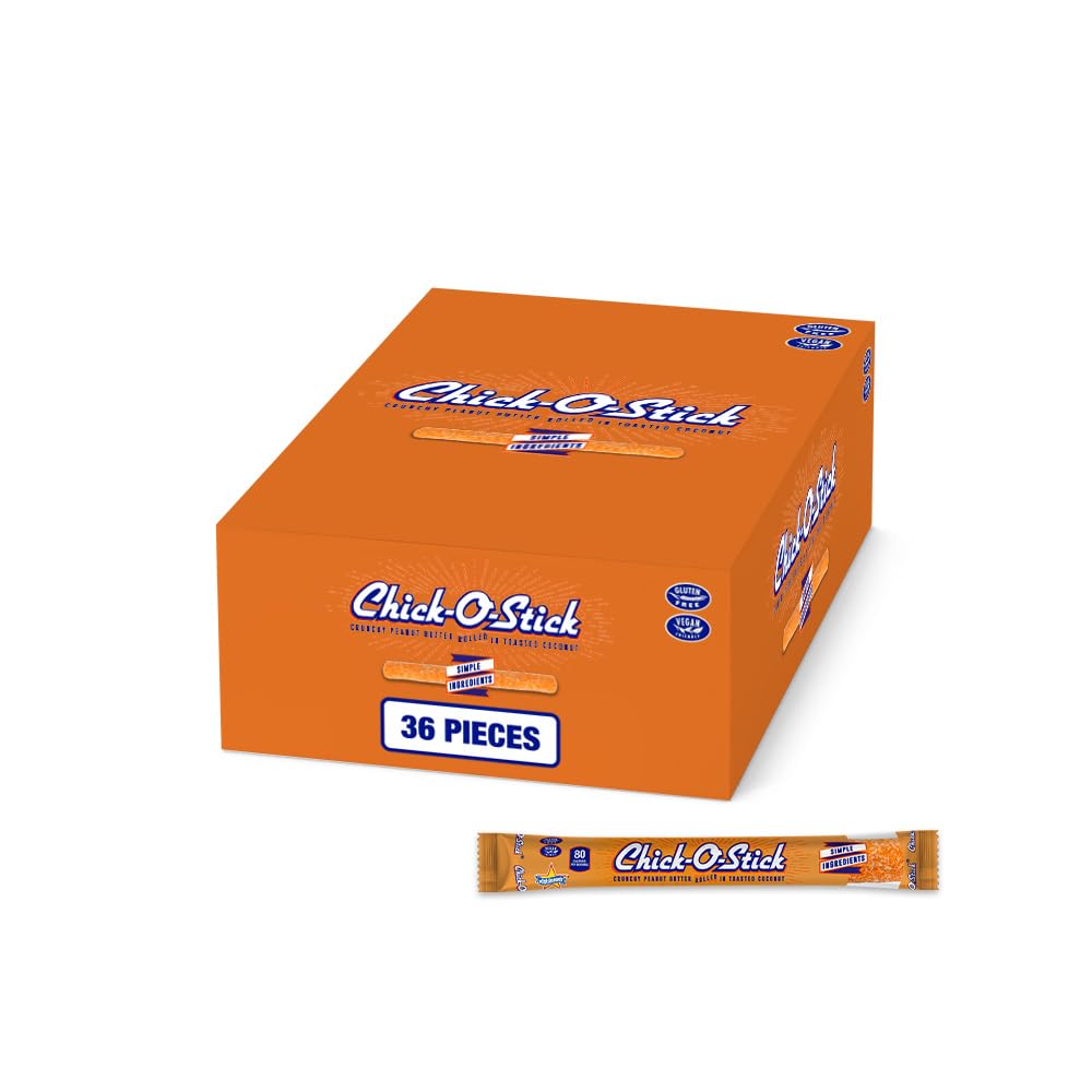 Chick o stick frontal del empaque caja mostrando cantidad 36