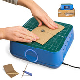 CHOMPSHOP ChompSaw vista frontal mostrando diseño compacto y seguridad