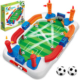 choopheme vista frontal del futbolín de mesa para partidas rápidas