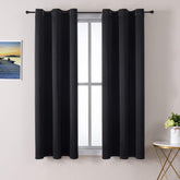 ChrisDowa front view showing two full-length blackout panels and packaging benefit