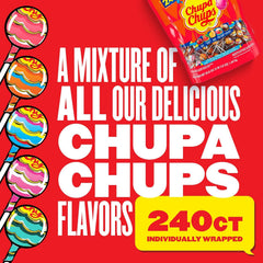 Chupa Chups bastones de plástico resistentes que evitan roturas al consumir
