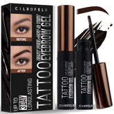 Cilrofelr envase frontal del gel para cejas mostrando presentación y tono