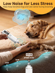 Ckin pet luces LED dobles encendidas para detectar el quick con seguridad