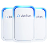 Clarifion vista frontal del dispositivo mostrando diseño compacto y efecto práctico