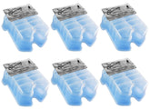 Clark Shaving Co cartucho frontal mostrando compatibilidad con Braun y beneficio de limpieza