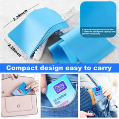 Clean & Clear estuche portátil dentro de bolso para retoques rápidos