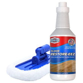 Clean-eez Restore-eez botella frontal mostrando etiqueta y brillo restaurador