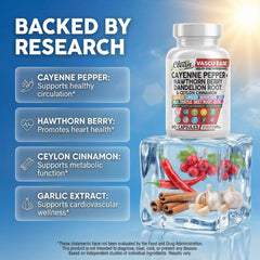 Clean Nutraceuticals etiqueta con información clara y transparente