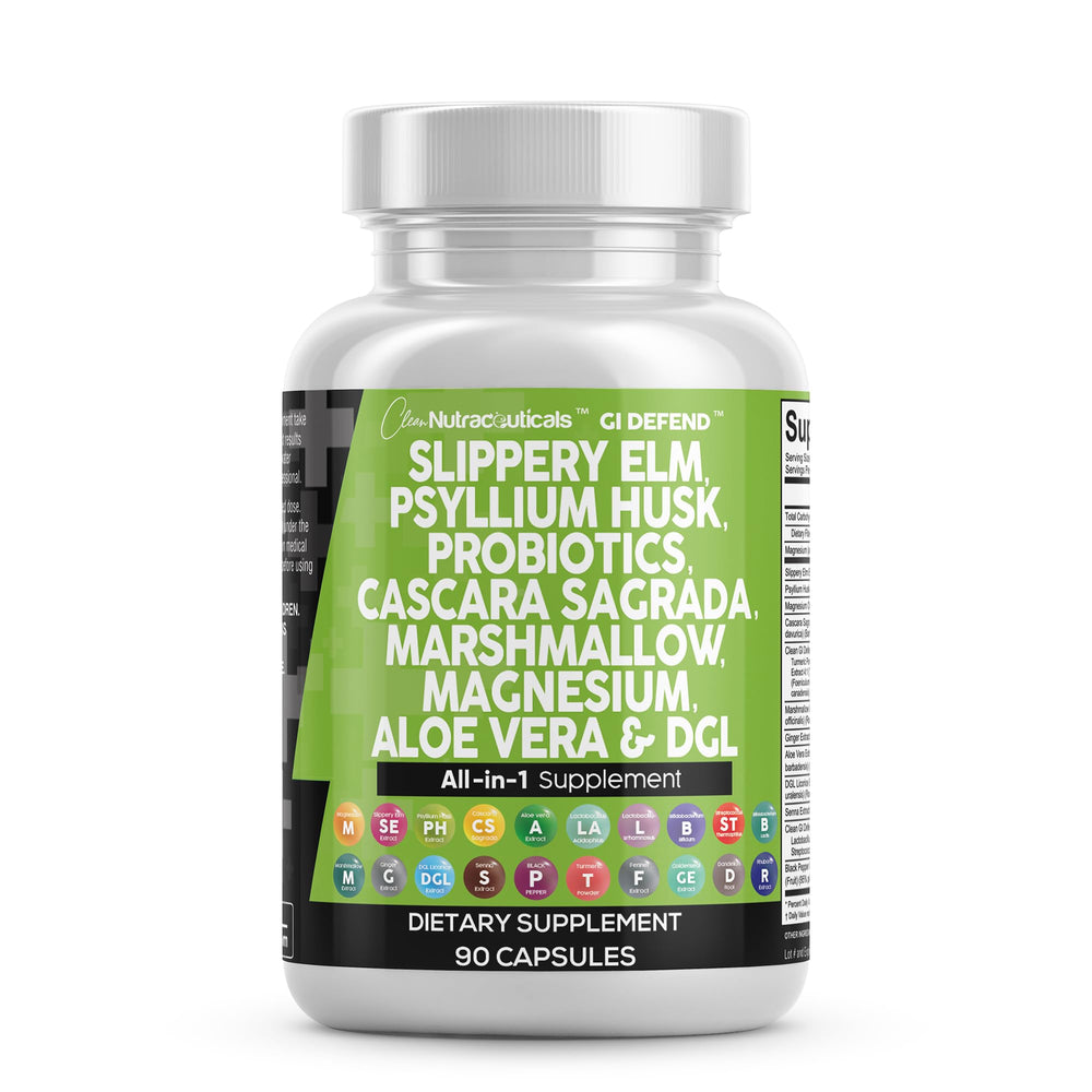 Clean Nutraceuticals frente del envase mostrando la fórmula todo en uno y conveniencia
