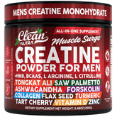 Clean Nutraceuticals frente del envase mostrando marca y sabor beneficioso