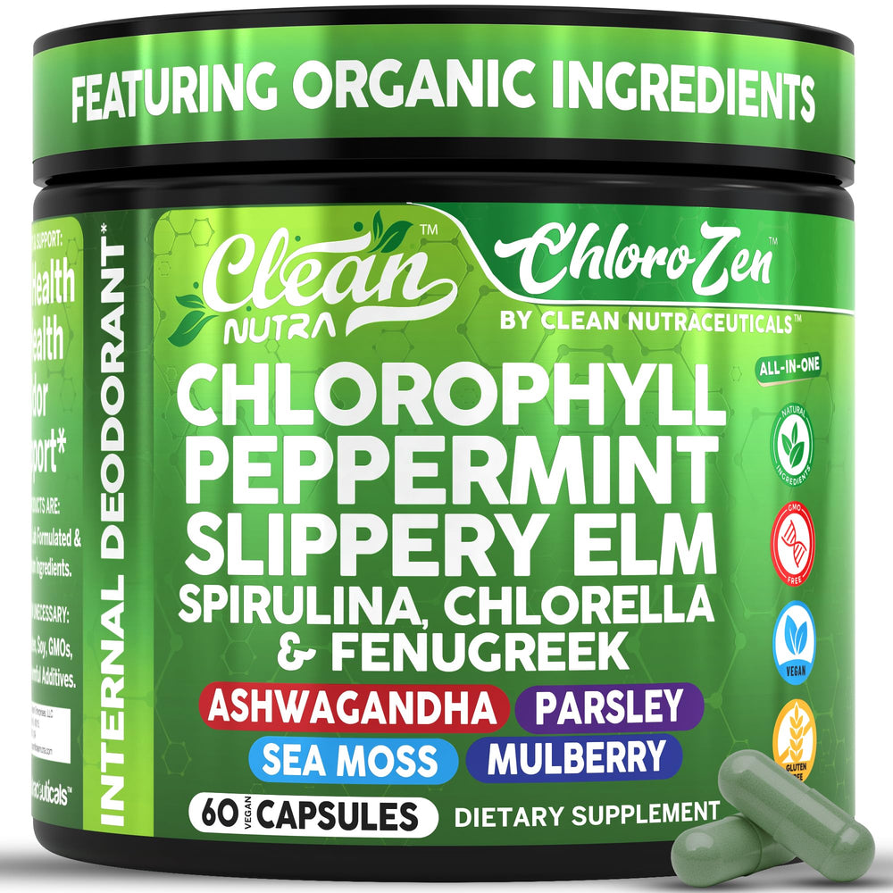 Clean Nutraceuticals frente del envase mostrando etiqueta clara y beneficios