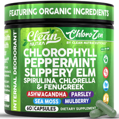 Clean Nutraceuticals frente del envase mostrando etiqueta clara y beneficios