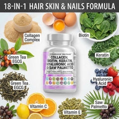 Clean Nutraceuticals ingredientes secos (colágeno, biotina, semillas) para transparencia
