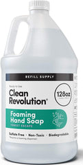 Clean Revolution galón frontal Forest Escape mostrando presentación y ahorro