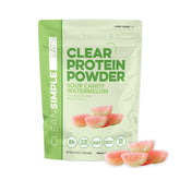 Clean Simple Eats envase frontal mostrando 20 servicios y nombre del sabor