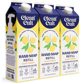 Cleancult frontal del pack verbena limón mostrando envase ecológico y ahorro