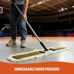 CLEANHOME detalle de microfibra que muestra textura absorbente y captura de polvo