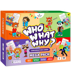 Clever Fox Play portada del Mega Pack mostrando las 120 tarjetas para desarrollar comunicación