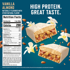 CLIF BUILDER'S unwrapped bar revealing double-decker layers for satisfying texture