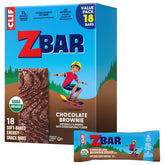 Clif Kid ZBar empaque frontal mostrando caja de 18 barras, práctico para loncheras