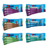 Clif Kid Zbar paquete frontal mostrando la variedad y conveniencia