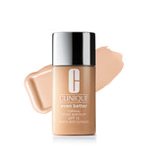Clinique Even Better frontal del envase mostrando acabado profesional y confianza