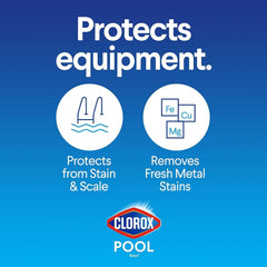 CLOROX Pool&Spa protegiendo bomba y filtro frente al sarro