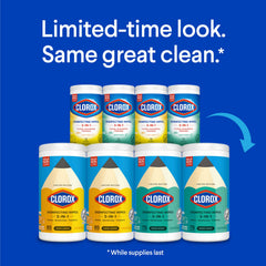 Clorox detalle de textura de la toallita que demuestra calidad de limpieza
