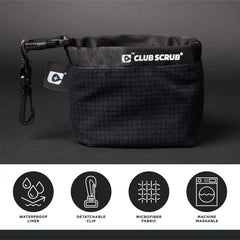Club Scrub textura de microfibra suave, pulido sin rayar