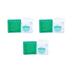 Cocolab Cocofloss vista frontal del envase mostrando diseño y fragancia menta