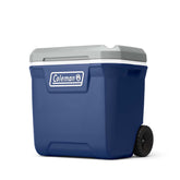 Coleman vista frontal de la nevera 65 qt con beneficio de gran capacidad