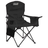 Coleman vista frontal mostrando asiento acolchado y estructura resistente