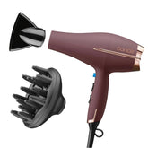 Conair secador frontal plum mostrando diseño ergonómico y potencia