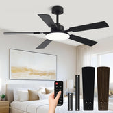 Conciseer vista frontal negro/madera con luz integrada, elegante y funcional