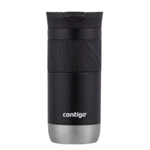 Contigo Byron frente en Licorice mostrando diseño y capacidad, portátil y elegante