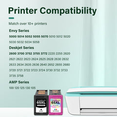 Cool Toner cartucho negro 65XL primer plano con chip visible y fiabilidad