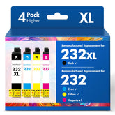 Cool Toner pack frontal mostrando los cuatro cartuchos y ahorro económico