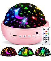 COOLNIGHT proyector frontal mostrando diseño y botones, fácil manejo