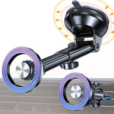 Coolpow frontal del soporte mostrando diseño compacto y seguridad
