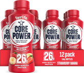 Core Power frente del pack de 12 botellas, conveniencia inmediata