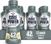 Core Power frontal mostrando diseño de etiqueta y beneficio recuperación